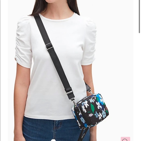 kate spade Handbags - NWT Kate Spade floral blooms camera bag